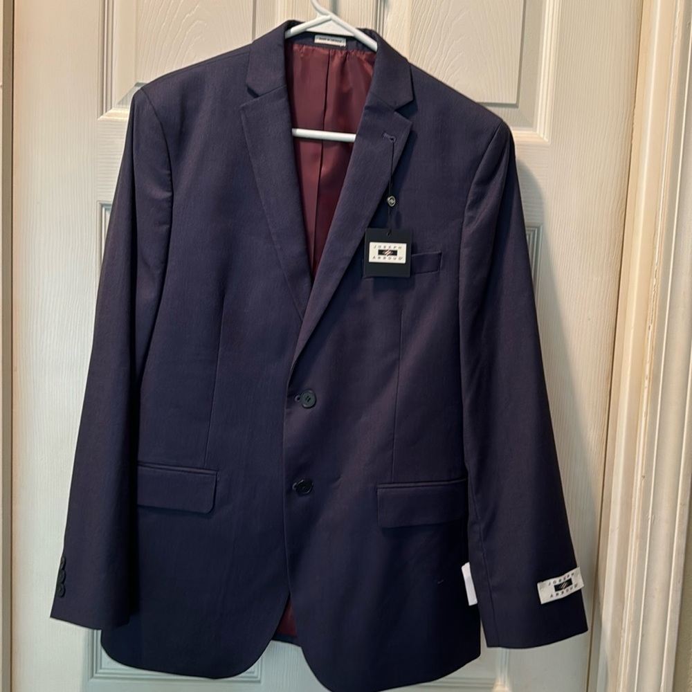 NWT boys navy blue jacket by Joseph Abboud. Size 20